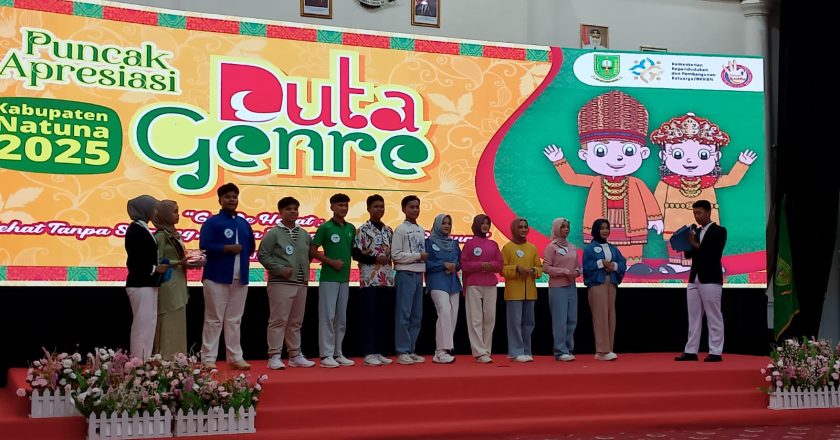 Acara Puncak Apresiasi Duta Genre Kabupaten Natuna 2025